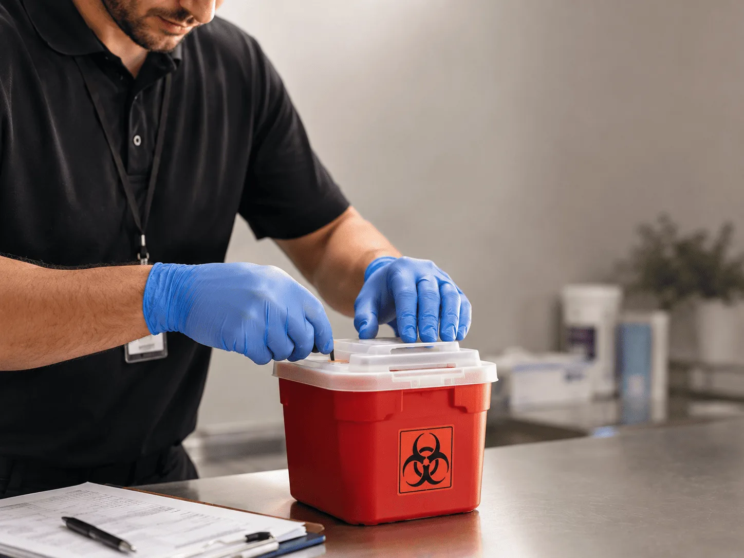 Why choose Sharps Waste Disposal in Ortley, SD